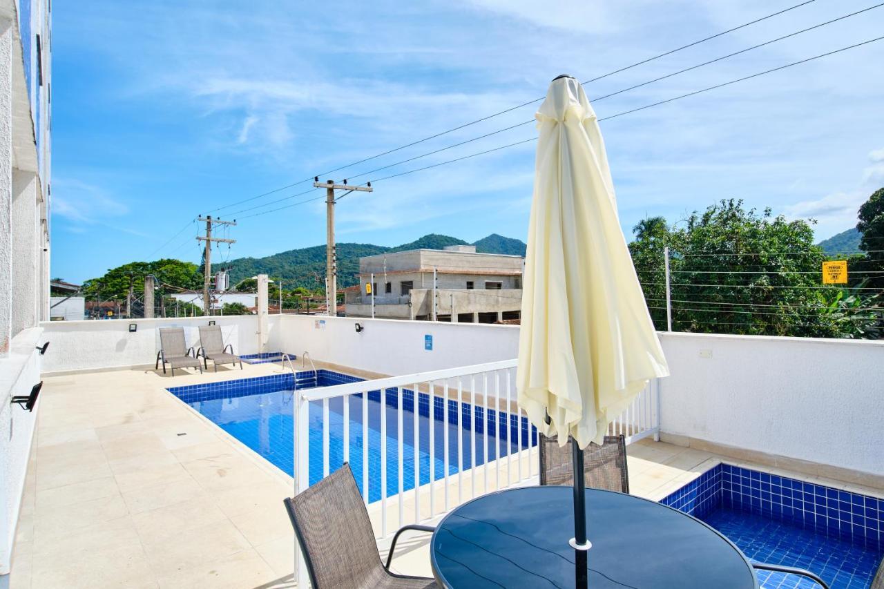 Dois Quartos, Sacada Com Churrasqueira, A 400 Mts Do Projeto Tamar E 800 Mts Do Aquario อูบาตูบา ภายนอก รูปภาพ