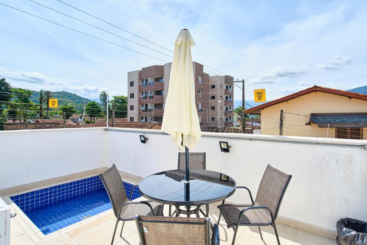 Dois Quartos, Sacada Com Churrasqueira, A 400 Mts Do Projeto Tamar E 800 Mts Do Aquario อูบาตูบา ภายนอก รูปภาพ